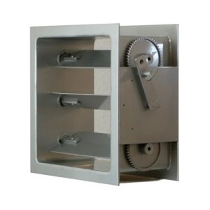 Przepustnica wielopłaszczyznowa